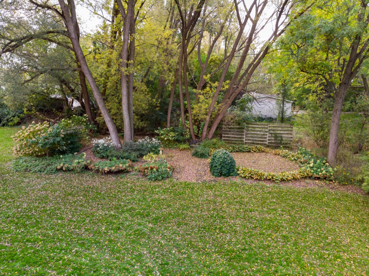 Meditation garden at the meetinghouse